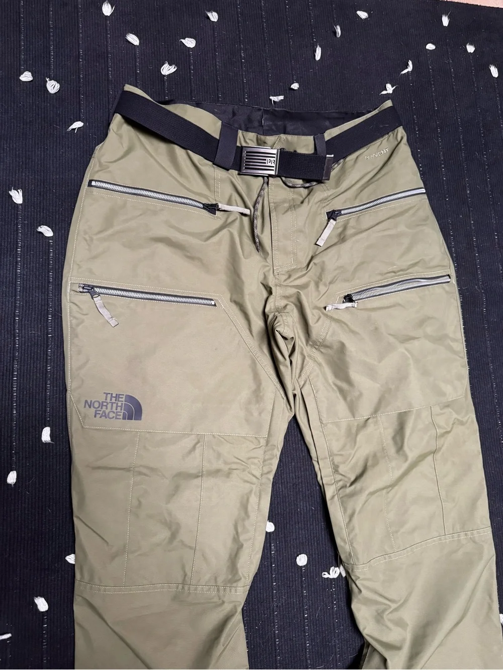 The North Face Men’s Olive Green Snow Pants Waterproof